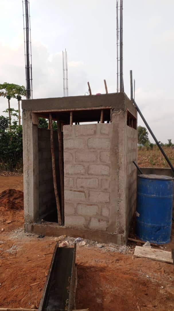 Chantier en cours de construction